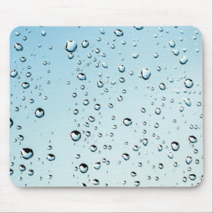 Raindrops Texture Mouse Pad