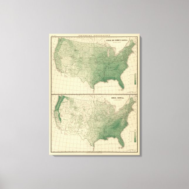 Rainfall Canvas Print (Front)