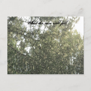 Rainfall Postcard