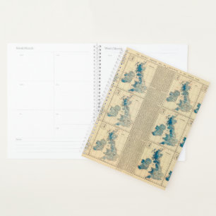 Rainfall, temperature, British Isles Planner