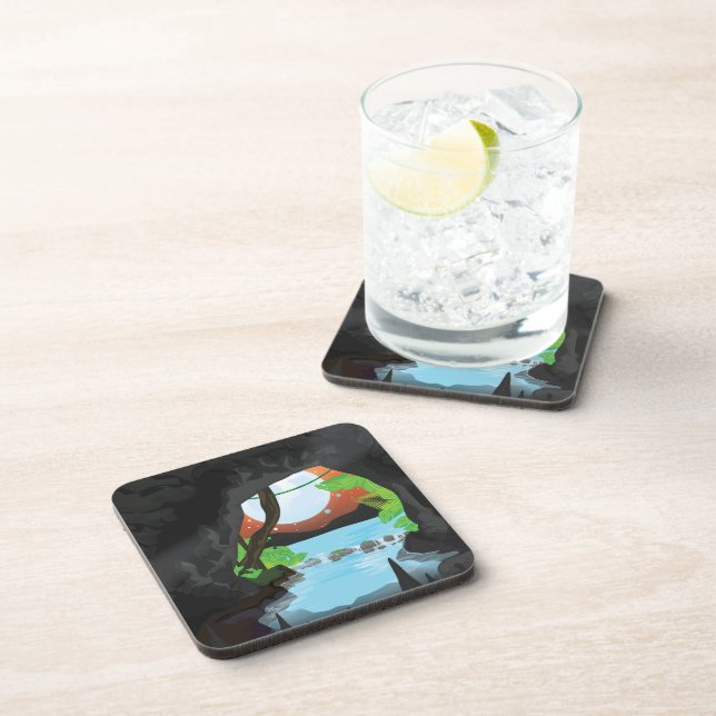 Rainforest Cave Coaster (Right Side)