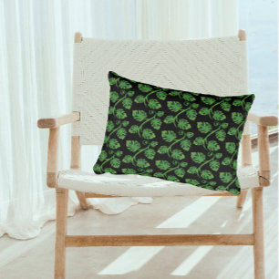 Rainforest Dreams Tropical Philodendron Vine Decorative Cushion