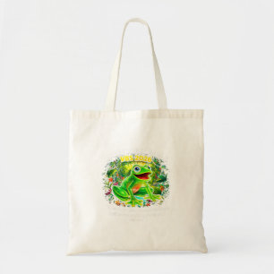 Rainforest Falls Vbs 2026 Frog Vacation Bible Tote Bag