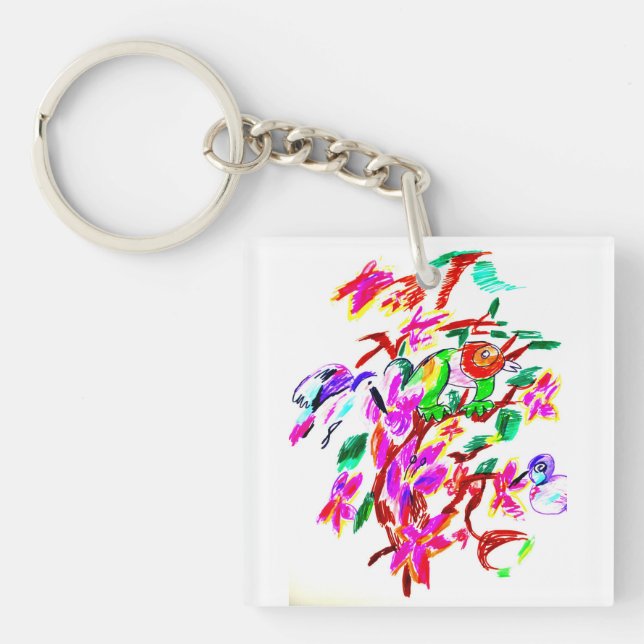 Rainforest fun  key ring (Front)
