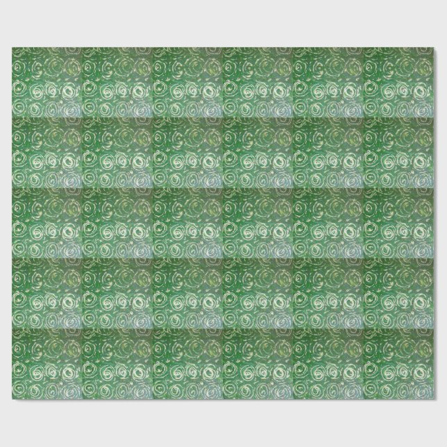 rainforest glow wrapping paper (Flat)