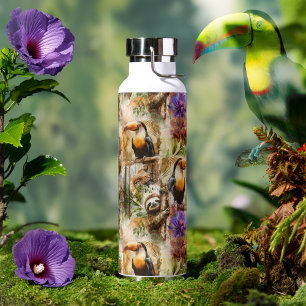 Rainforest Life Personalised Water Bottle