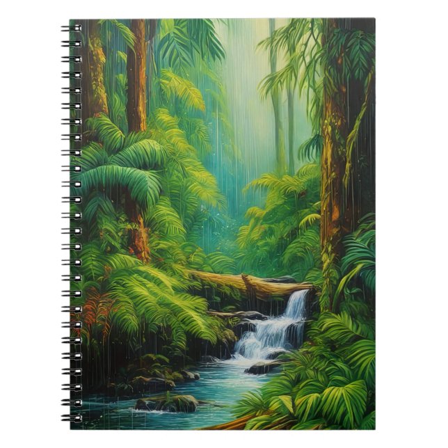 Rainforest Lullaby Notebook (Front)