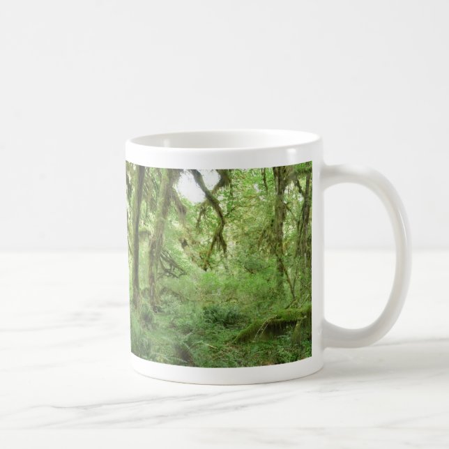 Rainforest (Olympic National Park) Coffee Mug (Right)