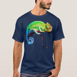 Rainforest Reptile Animal Chameleon T-Shirt