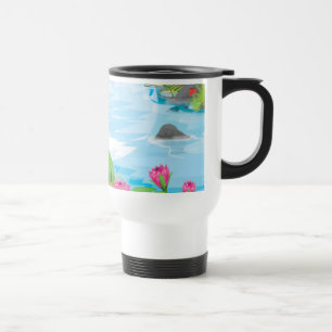 Rainforest River Travel Mug