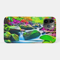 Rainforest River: Vivid Scene