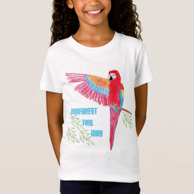 Rainforest this way T-Shirt (Front)