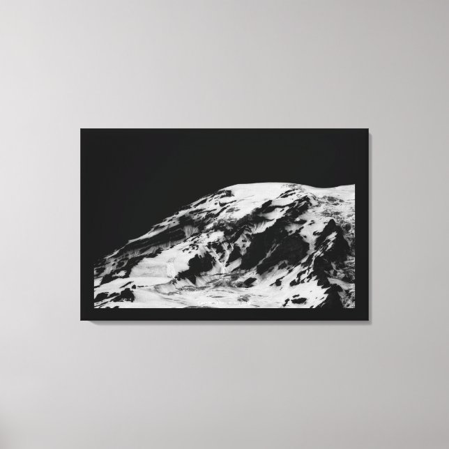 Rainier Melting Canvas Print (Front)