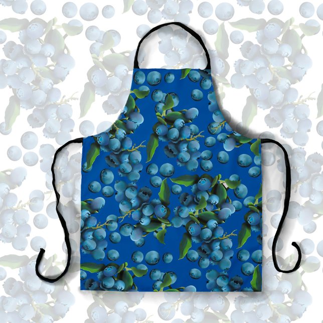 Raining Blueberries Apron (Creator Uploaded)