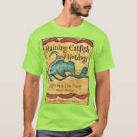 Raining Catfish t-shirt, men's XL