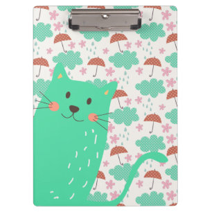 Raining Cats Clipboard
