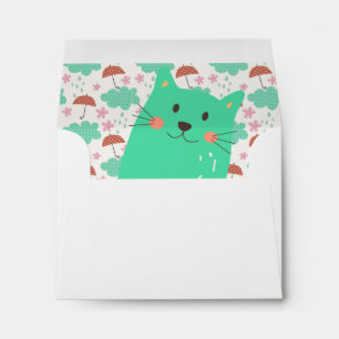 Raining Cats Envelopes