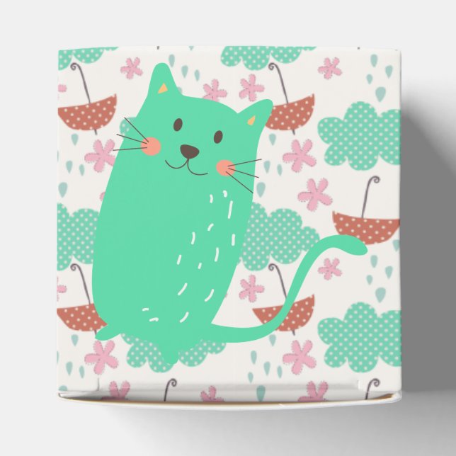 Raining Cats Favour Box (Top)