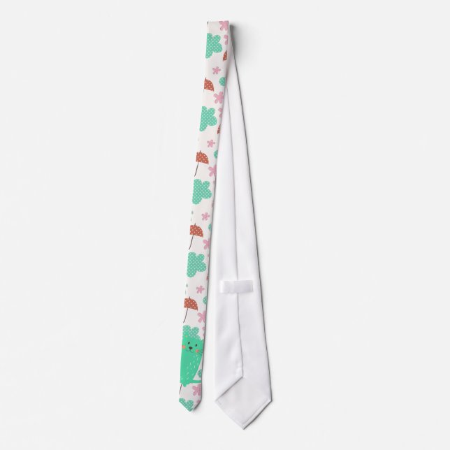 Raining Cats Tie (Back)