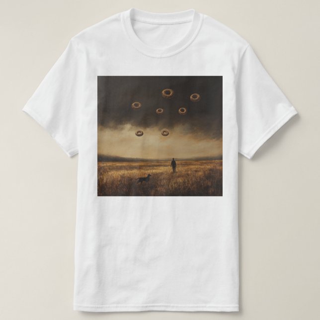 Raining Donuts T-Shirt (Design Front)