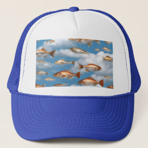 Raining Fish Trucker Hat
