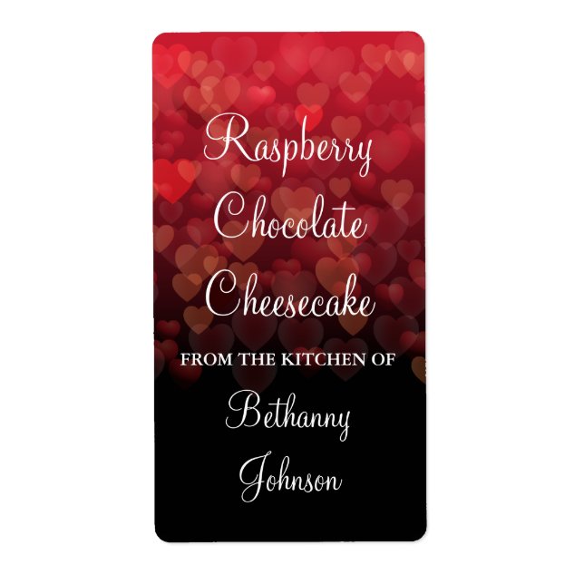 Raining Hearts From the Kitchen (Front)