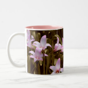rainlilies 2 Two-Tone coffee mug