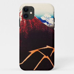 Rainstorm Beneath the Summit by Katsushika Hokusai Case-Mate iPhone Case