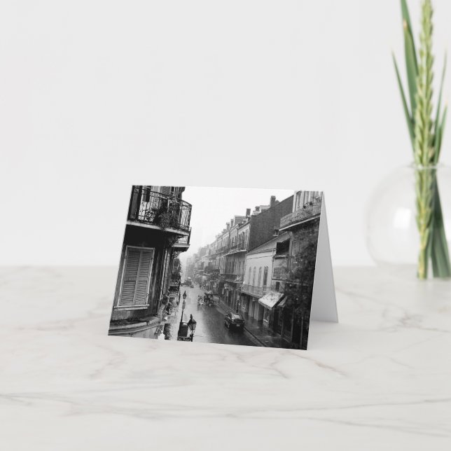 Rainswept Royal Street Card (Front)