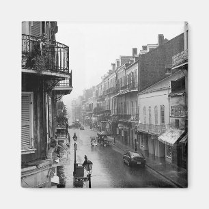 Rainswept Royal Street French Quarter Magnet