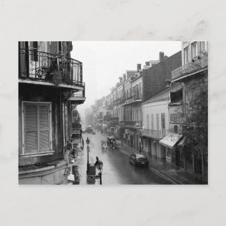 Rainswept Royal Street New Orleans Postcard