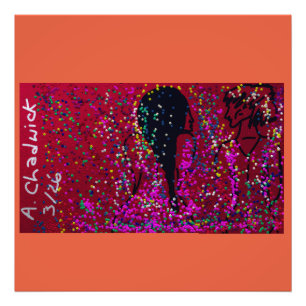 Rainy Bubbles Love Magic Photo Print