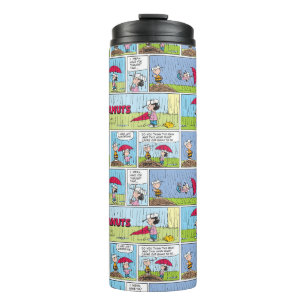 Rainy Day At The Baseball Game Thermal Tumbler