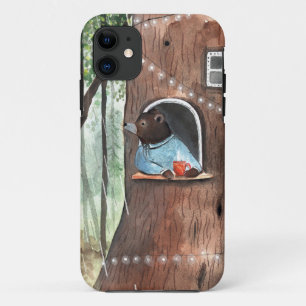 Rainy Day Bear Daydream Tea Time Illustration    Case-Mate iPhone Case
