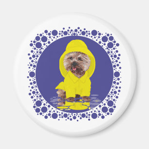 Rainy Day Cairn Terrier Magnet