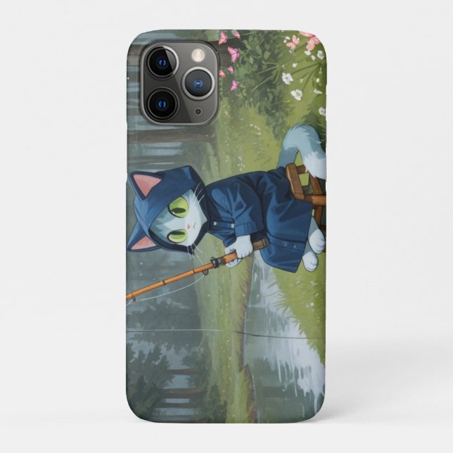 Rainy day fishing  Case-Mate iPhone case (Back)