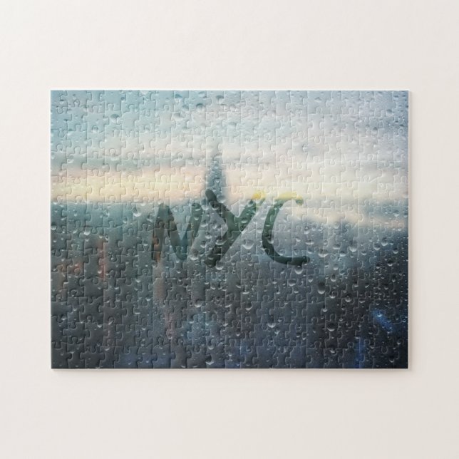 Rainy Day in NYC Jigsaw Puzzle (Horizontal)