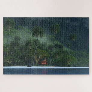 Rainy Day in Paradise Jigsaw Puzzle