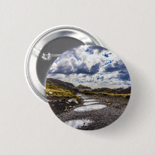 Rainy Day In Torres Del Paine NP 6 Cm Round Badge