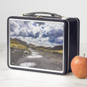 Rainy Day In Torres Del Paine NP Metal Lunch Box