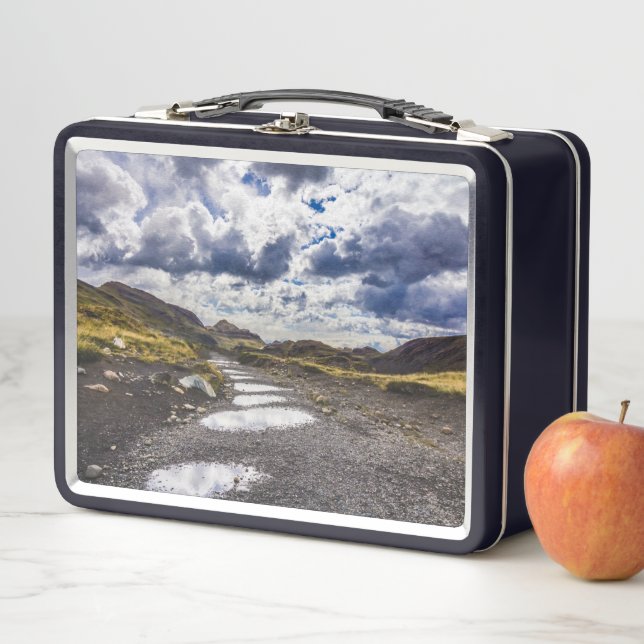 Rainy Day In Torres Del Paine NP Metal Lunch Box (In Situ)