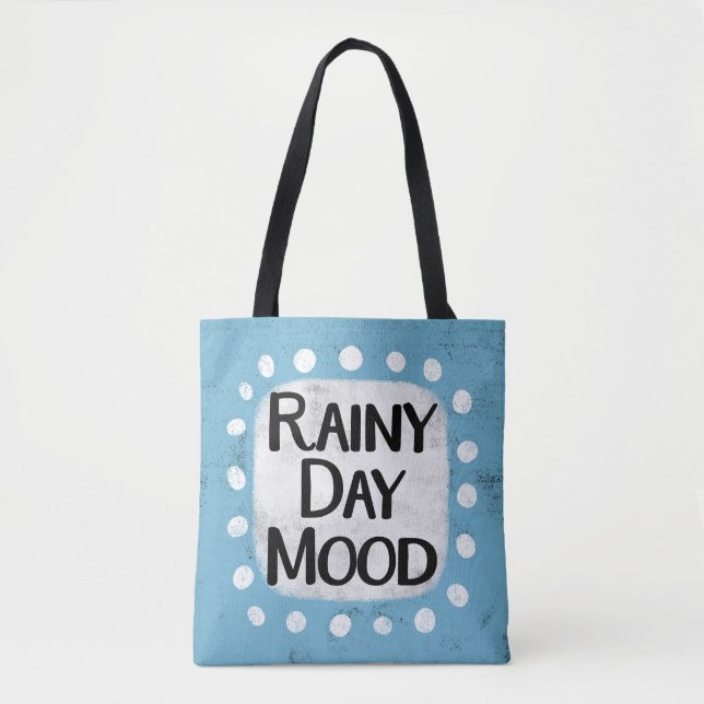 Rainy Day Mood Tote Bag (Front)