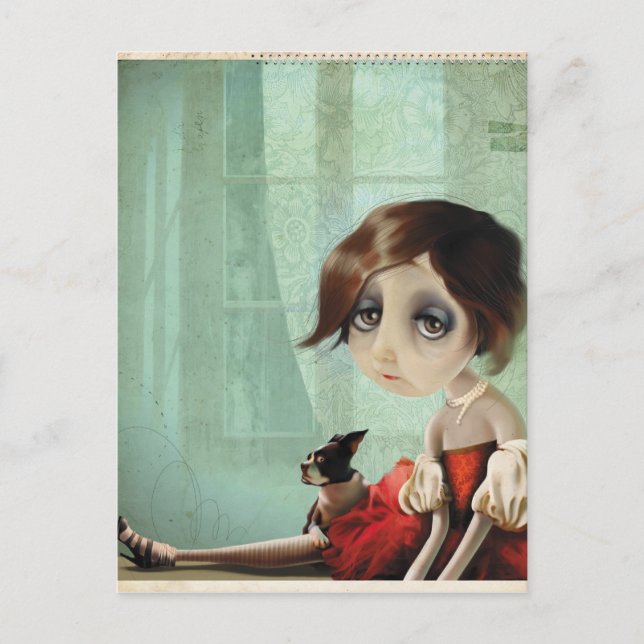 Rainy day postcard (Front)