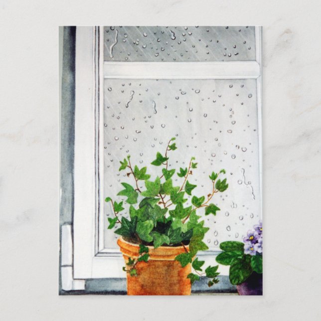 Rainy Day Postcard (Front)