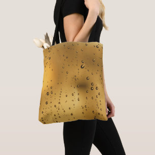 Rainy Day Raindrop Tote Bag