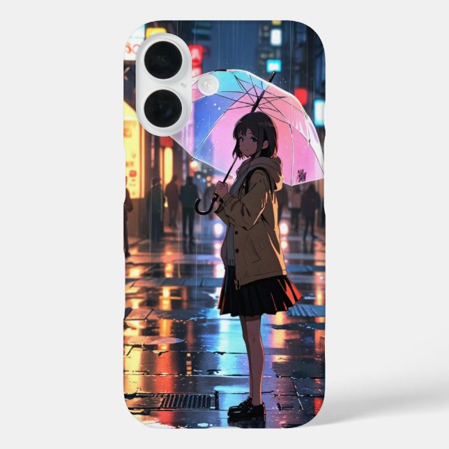 Rainy Day Smile Case-Mate iPhone Case (Back)