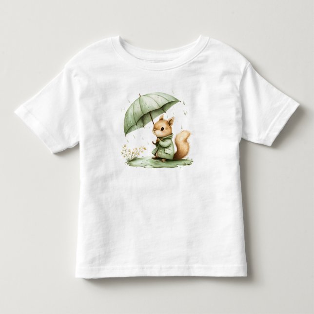 Rainy day toddler T-Shirt (Front)