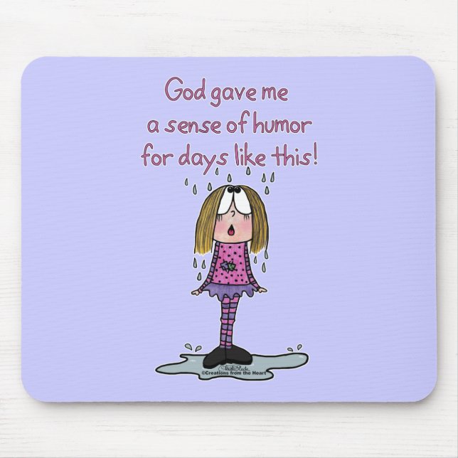 Rainy Days Mouse Pad (Front)