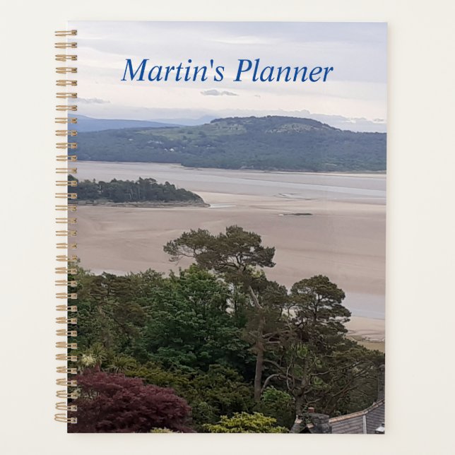Rainy Morecambe Bay Planner (Front)