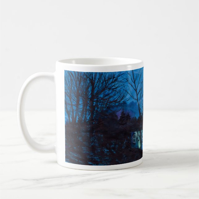 Rainy Morning Coffee Mug (Left)